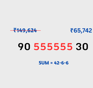 90 555555 30
