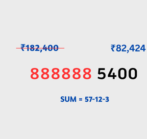 888888 5400