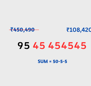 95 45 45 45 45