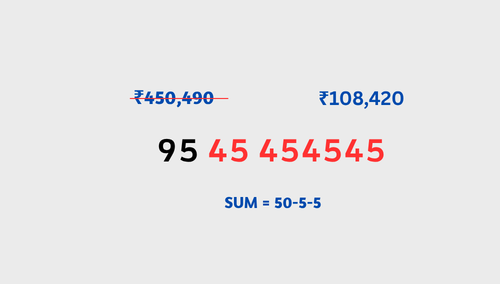 95 45 45 45 45