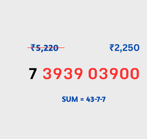 7 3939 03900