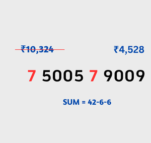 7 5005 7 9009