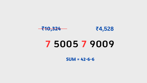 7 5005 7 9009