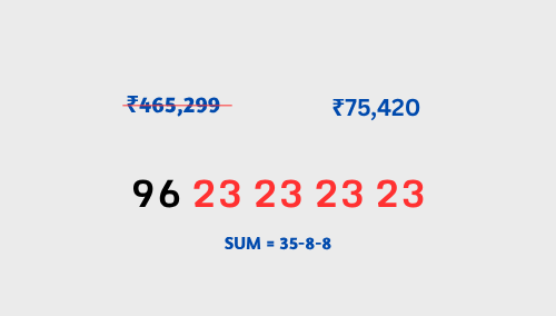 96 23 23 23 23